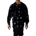 Black and White Hearts Hooded Wind Breaker (Kids) View1