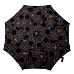 Ornate Boho Patchwork Hook Handle Umbrellas (medium)