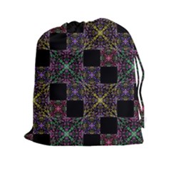 Ornate Boho Patchwork Drawstring Pouches (xxl)