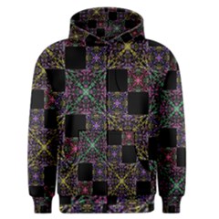 Ornate Boho Patchwork Men s Zipper Hoodie