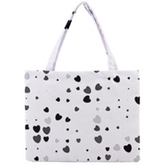 Black Hearts Mini Tote Bag by TRENDYcouture