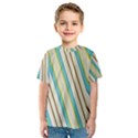 Bent stripes                                               Kid s Sport Mesh Tee View1