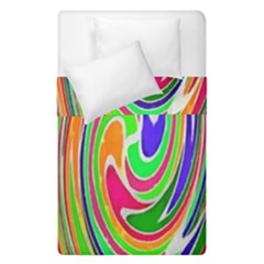 Colorful Whirlpool Watercolors                                                 Duvet Cover (single Size)