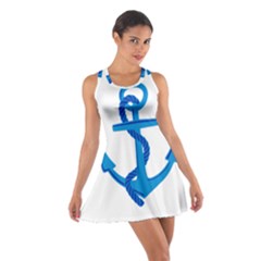 Blue Anchor Racerback Dresses by TRENDYcouture