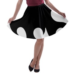 Flames A-line Skater Skirt