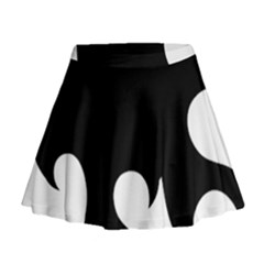 Flames Mini Flare Skirt