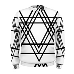 Triangles Men s Sweatshirt by TRENDYcouture