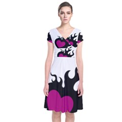 Heartflame Wrap Dress