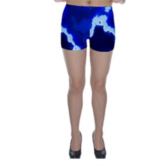 Blues Skinny Shorts by TRENDYcouture