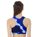 Blues Women s Sports Bra with Border View2