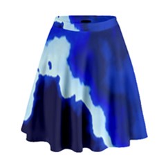 Blues High Waist Skirt