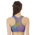 Mystic Sky Women s Sports Bra with Border View2