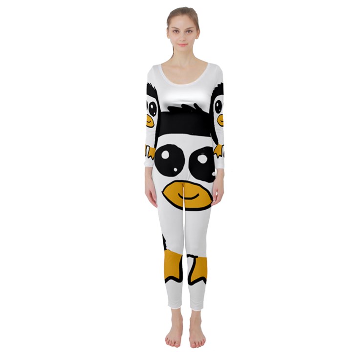 Chibii Penguin Long Sleeve Catsuit