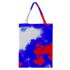 Red White And Blue Sky Classic Tote Bag by TRENDYcouture