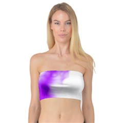 Pink White And Blue Sky Bandeau Top