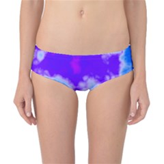 Purple And Blue Clouds Classic Bikini Bottoms