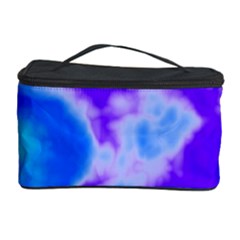 Purple And Blue Clouds Cosmetic Storage Case by TRENDYcouture