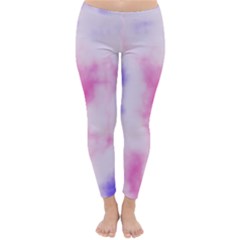 Pink N Purple Winter Leggings  by TRENDYcouture