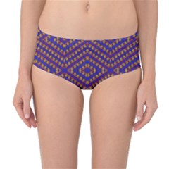 Hearts Mid-waist Bikini Bottoms by MRTACPANS