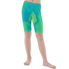 Paradise  Kid s Mid Length Swim Shorts