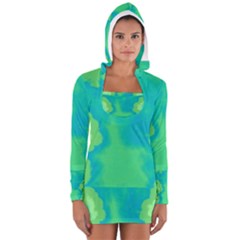 Paradise  Women s Long Sleeve Hooded T-shirt