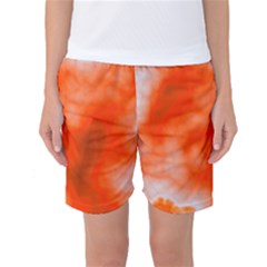 Orange Essence  Women s Basketball Shorts