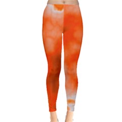 Orange Essence  Leggings  by TRENDYcouture