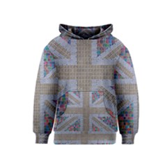 Multicoloured Union Jack Kids  Pullover Hoodie by cocksoupart