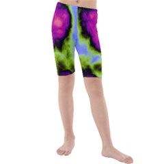 Insane Color Kid s Mid Length Swim Shorts by TRENDYcouture