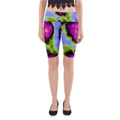 Insane Color Yoga Cropped Leggings