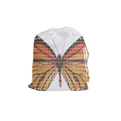 Butterfly Drawstring Pouches (medium) 