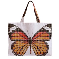 Butterfly Zipper Mini Tote Bag