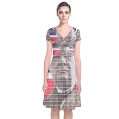 Churchill 1 Wrap Dress