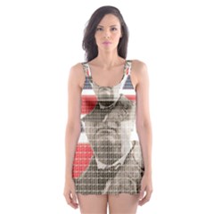 Winston Churchill Skater Dress Swimsuit