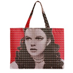 Over The Rainbow - Red Zipper Mini Tote Bag by cocksoupart