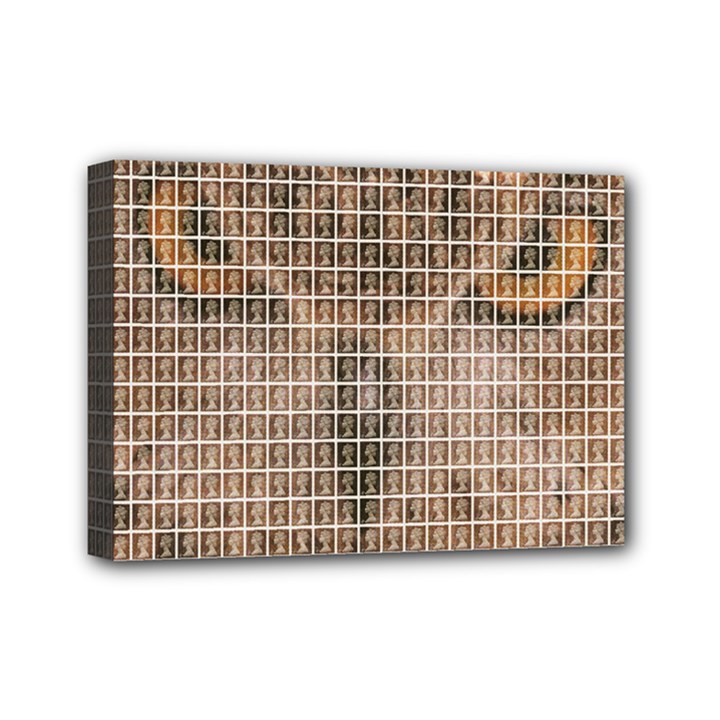 Owl Mini Canvas 7  x 5 