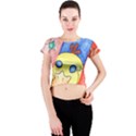 Pokemon  Crew Neck Crop Top View1