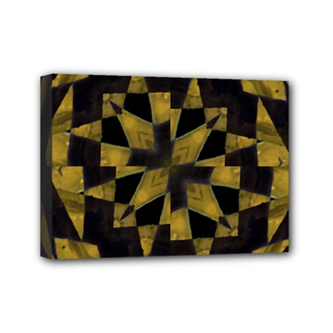 Bold Geometric Mini Canvas 7  X 5  by dflcprints