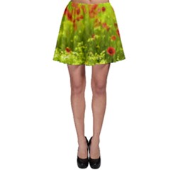 Poppy I Skater Skirt by colorfulartwork