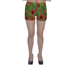 Poppy Ii - Wonderful Summer Feelings Skinny Shorts by colorfulartwork