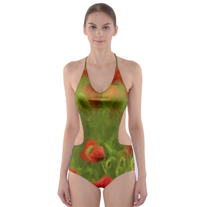 Poppy II - wonderful summer feelings Cut-Out One Piece Swimsuit