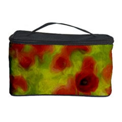 Poppy Iii Cosmetic Storage Case by colorfulartwork