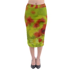 Poppy Iii Midi Pencil Skirt