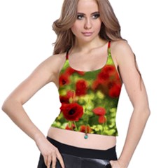 Poppy Vi Spaghetti Strap Bra Top