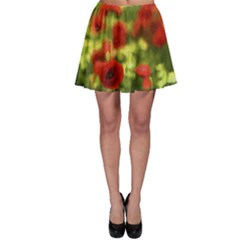 Poppy Vi Skater Skirt by colorfulartwork