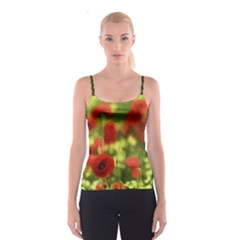 Poppy Vi Spaghetti Strap Top by colorfulartwork