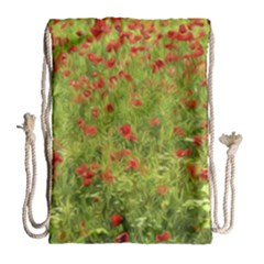 Poppy VII Drawstring Bag (Large)