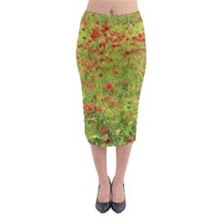 Poppy VII Midi Pencil Skirt