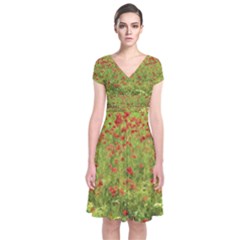 Poppy VII Wrap Dress