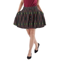 Blax In Color A-line Pocket Skirt